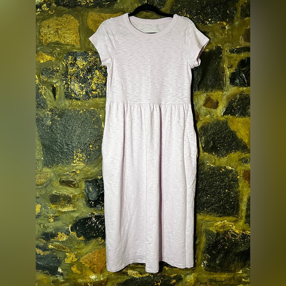 Lavender dress with pocket